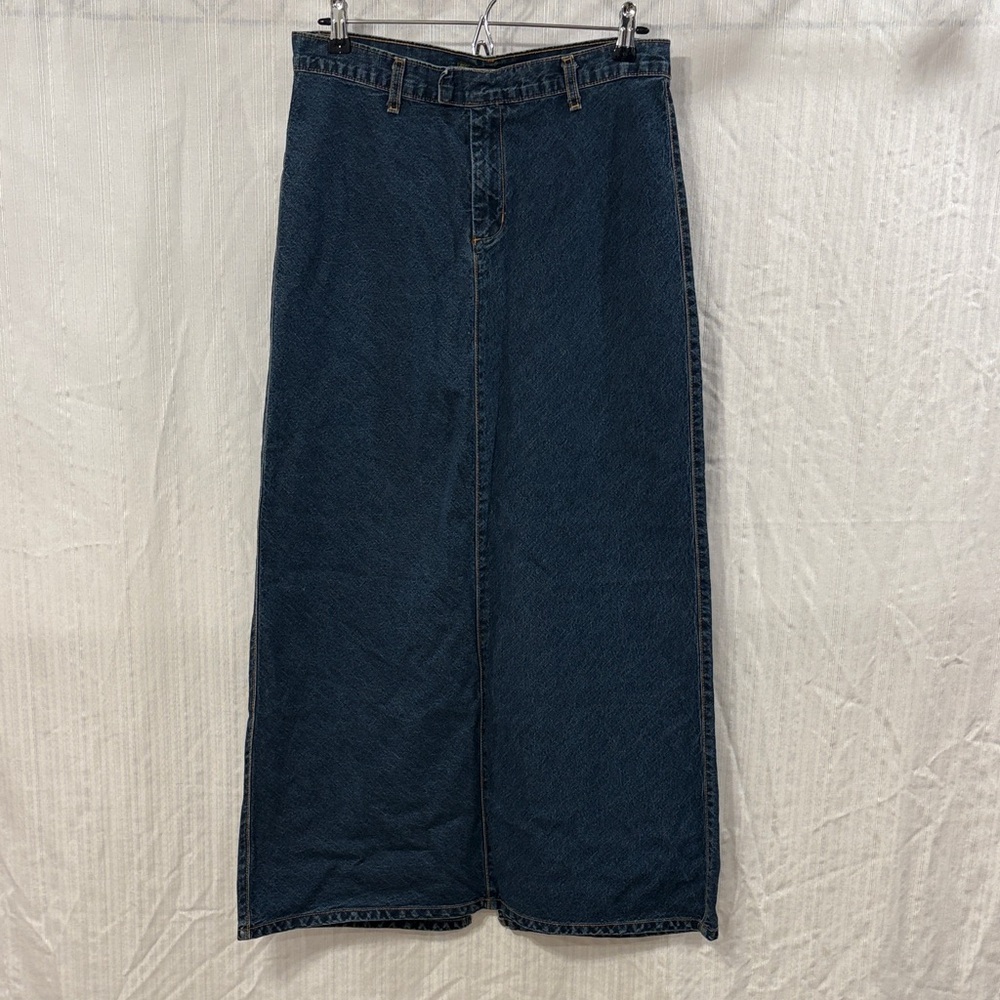 BDG Y2K Denim Maxi Skirt